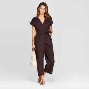 Universal Thread V-Neck Straight Leg Jumpsuit